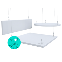 Продукция Панель акустическая Акустилайн Медико Baffle (1,2м x 0,6м х 40мм) Прямоугольник в Москве